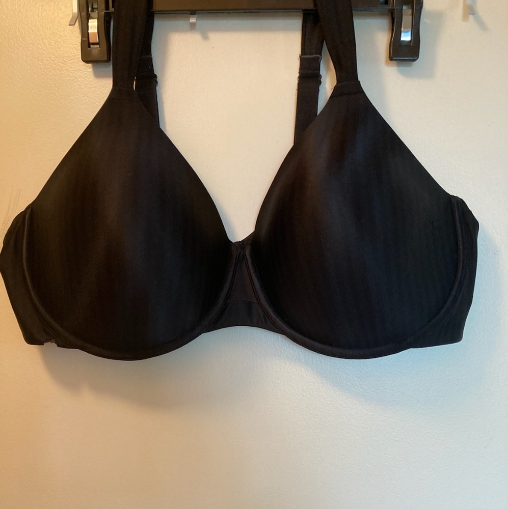 Playtex 44D Underwire Black bra